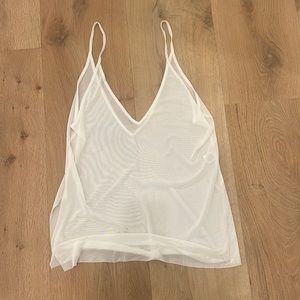 Sheer White Top